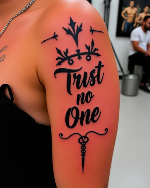 El Movimiento de Tatuaje "Trust No One" Explicado